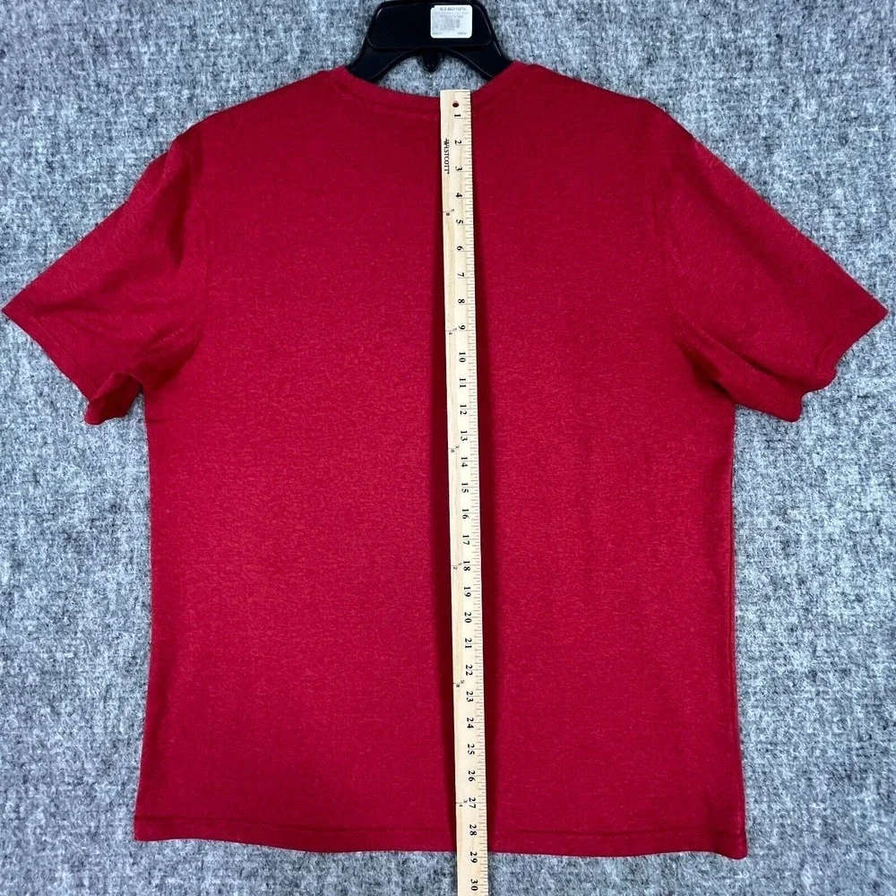 Troy University Shirt Mens XL Red‎ Champion Graphic Tee Collegiate Sporty Casual - Picture 7 of 9